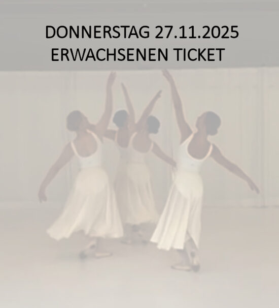 Donnerstag 27.11.25 - Erwachsenen Ticket